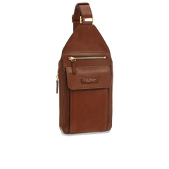 Borsa a Tracolla The Bridge Marrone/Oro 05310201.14