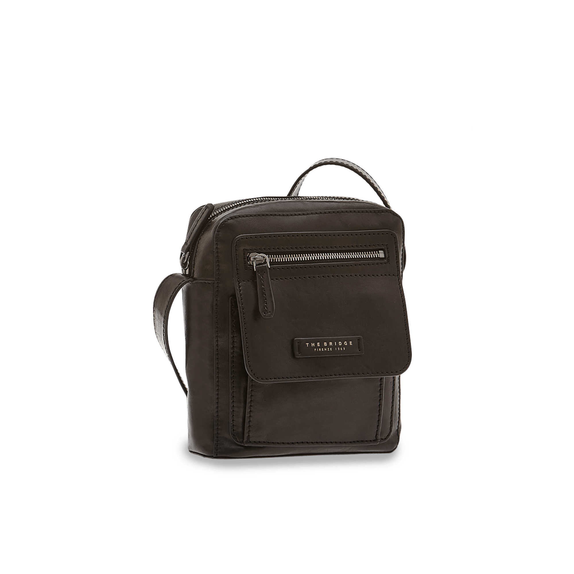 Borsa a Tracolla The Bridge Nero/Rutenio 05311201.7R
