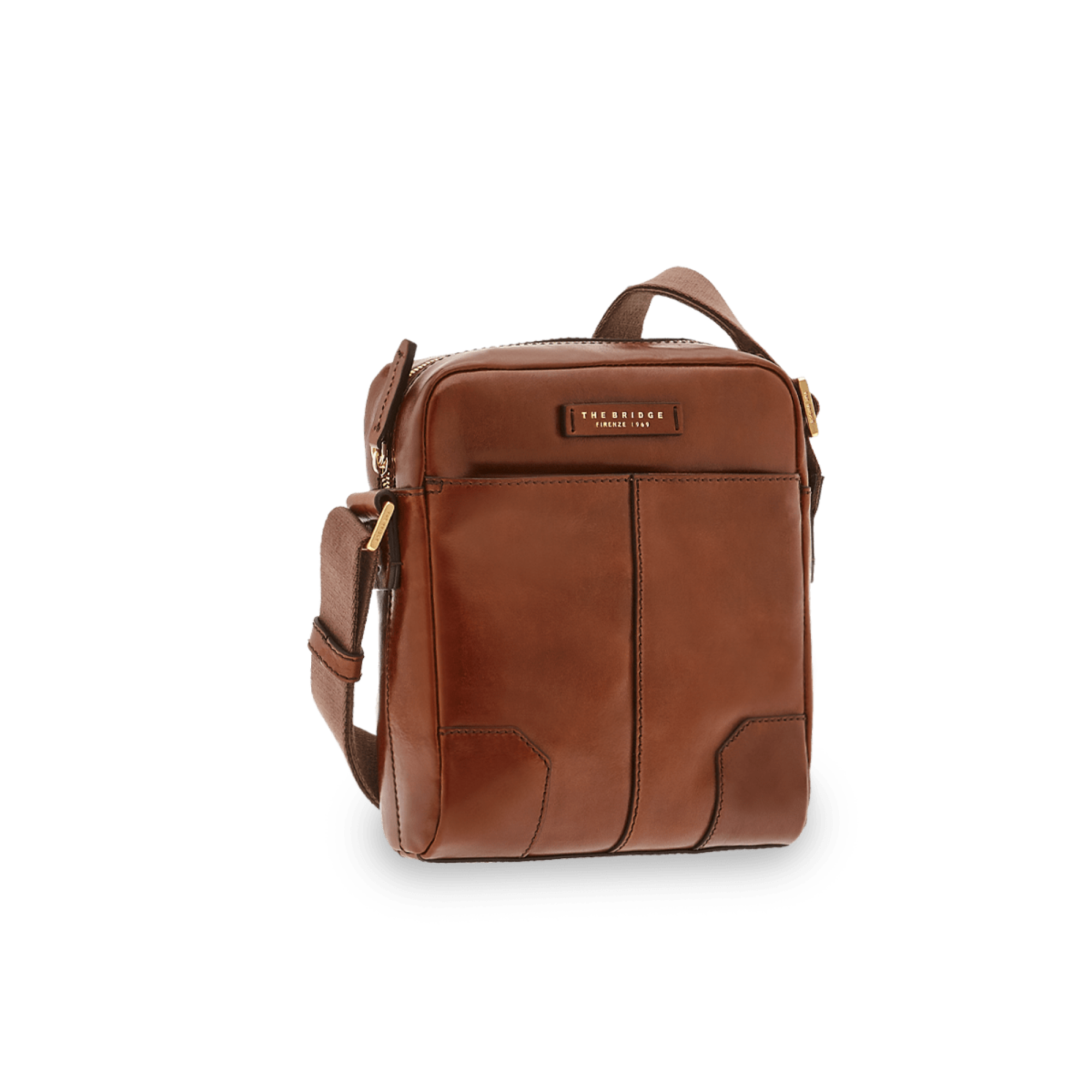 The Bridge Borsa Uomo Marrone/oro 05361001.14