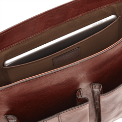 The Bridge, messenger marrone/oro 0541306O.14