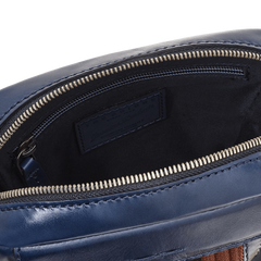 The Bridge Men's Shoulder Bag Blu Cobalto/rutenio Scuro 0549094N.9E borsello the bridge