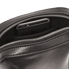 The Bridge Men's Shoulder Bag Nero/rutenio 05530901.7R