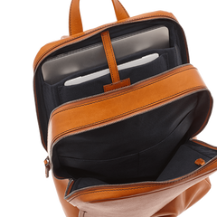 The Bridge Zaino in pelle color cognac 06140701