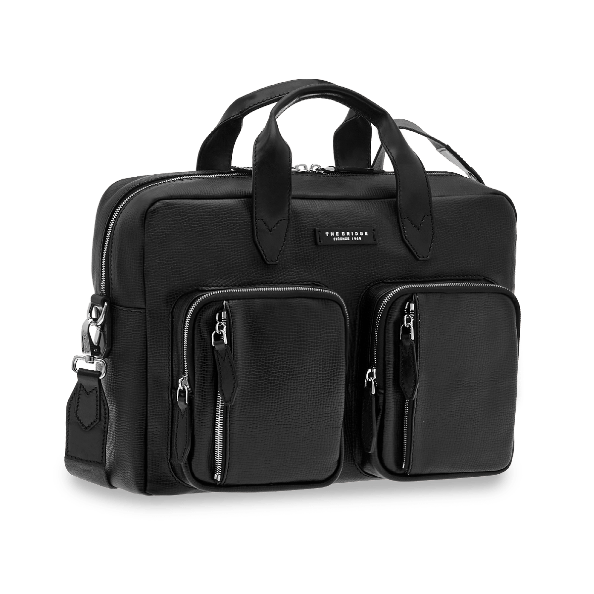 The Bridge Cartella Nero/palladio/rutenio 0629294U