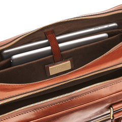 The Bridge Briefcase Marrone/oro 06350001.14