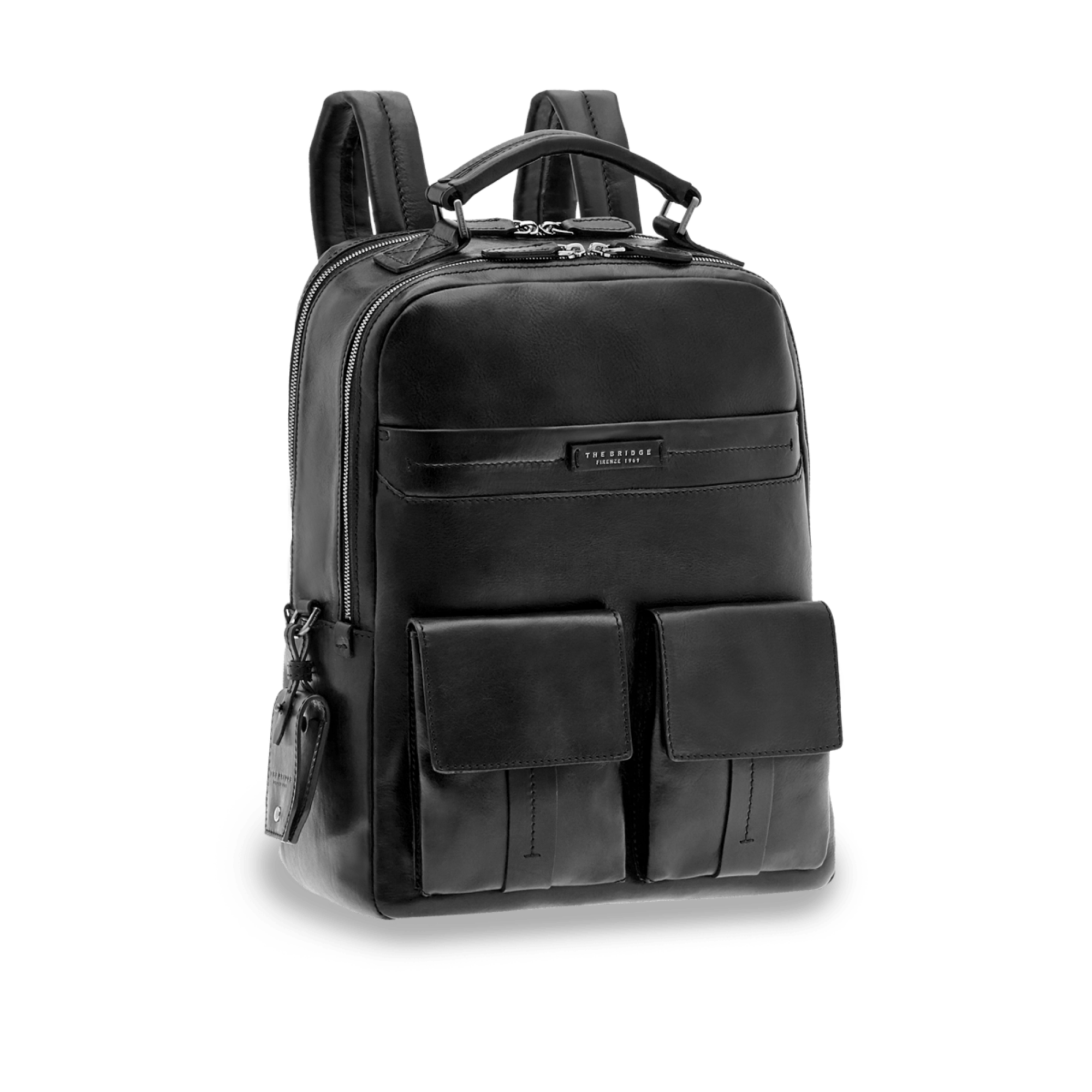 The Bridge, backpack nero/rutenio 0641106O.7R