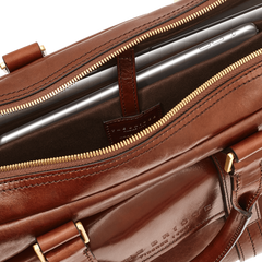 The Bridge Briefcase Marrone/oro 06422901.14 the bridge borsa 2 manici e tracolla