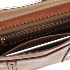 The Bridge Briefcase Marrone/oro 06423901.14