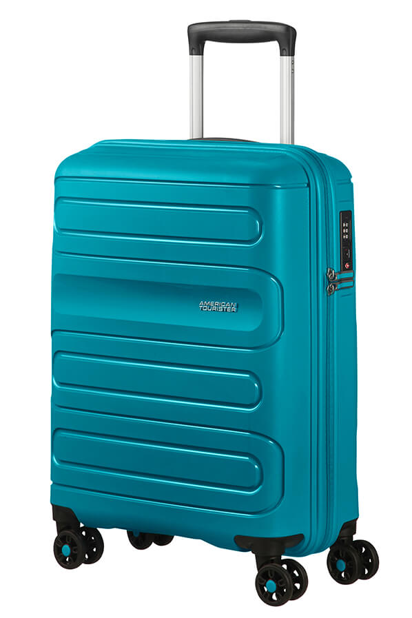 American Tourister sunside Trolley (4 Ruote) 55Cm S Teal 107526-2824 51G51001 bagaglio a mano da cabina