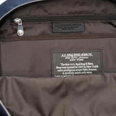 Spalding & Bros 309215F139 Zaino Square New Metropolitan Blu/Testa Moro