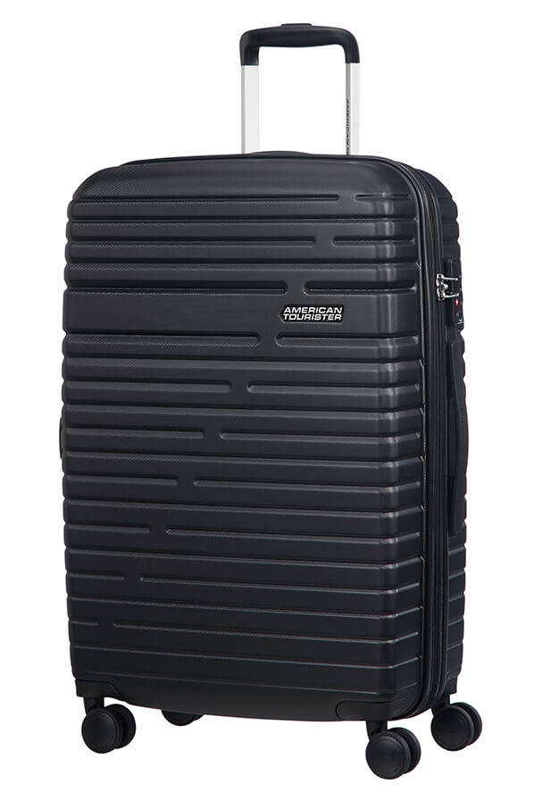 American Tourister aero racer Trolley (4 Ruote) 68Cm Jet Black 116989-1465 61G09002