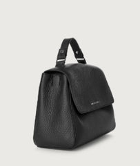 Borsa Piccola Sveva In Pelle Con Tracolla Orciani Nero B01999SOF-NER