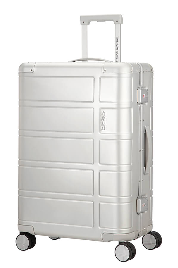 American Tourister alumo Trolley (4 Ruote) M 67 cm Silver alluminio 70G25002 122764-1776