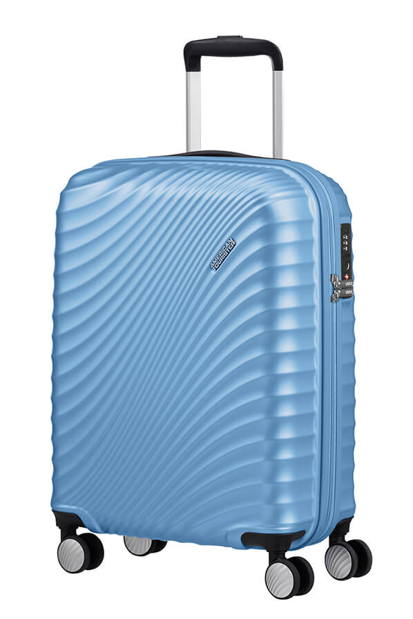 American Tourister jetglam Trolley (4 Ruote) 55Cm S Metallic Powder Blue 122816-8328 71G71001