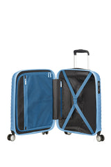 American Tourister jetglam Trolley (4 Ruote) 55Cm S Metallic Powder Blue 122816-8328 71G71001