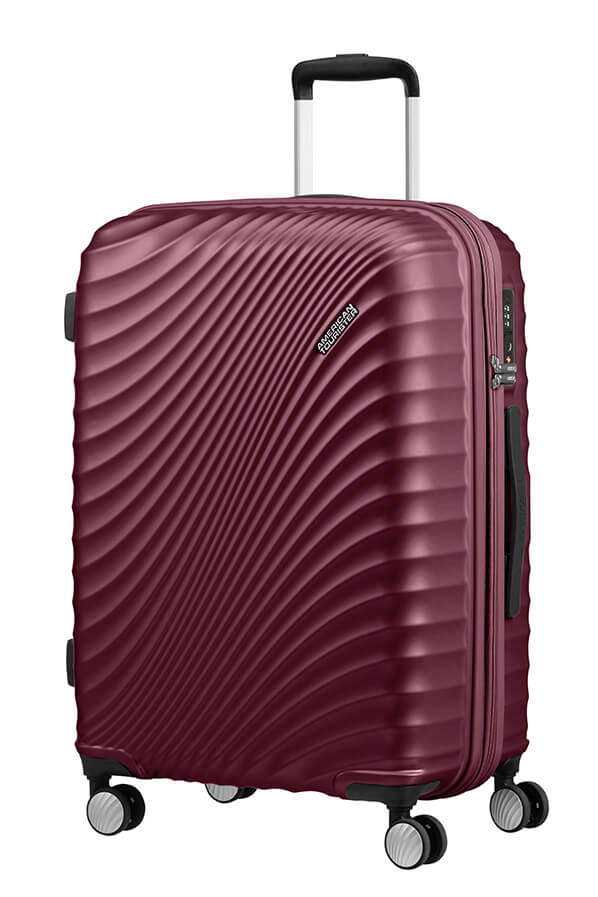 American Tourister Jetglam Trolley Espandibile (4 Ruote) 67Cm Metallic Grape Purple 122817-8329 71G91002