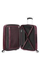 American Tourister Jetglam Trolley Espandibile (4 Ruote) 67Cm Metallic Grape Purple 122817-8329 71G91002