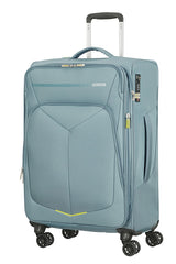 American Tourister, trolley espandibile (4 ruote) 67cm metal grey 124890-1540 78G08004