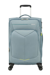 American Tourister, trolley espandibile (4 ruote) 67cm metal grey 124890-1540 78G08004