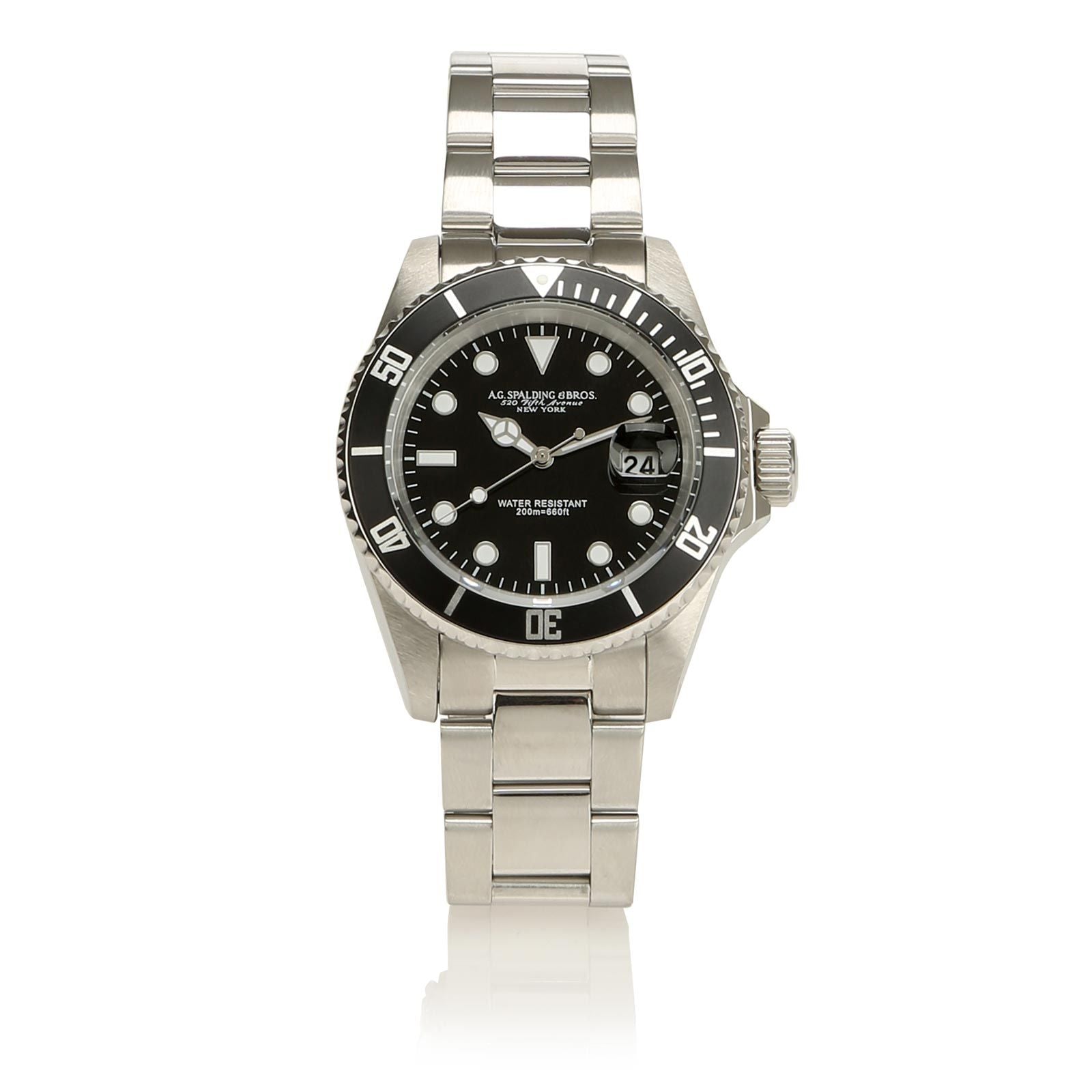 Orologio Spalding&Bros Diver Nero 174431U900