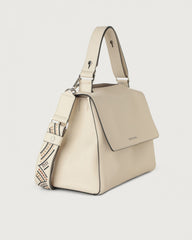 Orciani BT2006MDL-LAT Borsa Sveva Media Madlen In Pelle Con Tracolla Latte