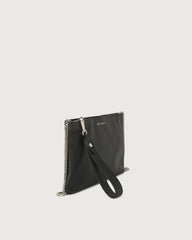 Orciani Pochette Micron In Pelle Con Polsiera Nero SD0166MIC-NER