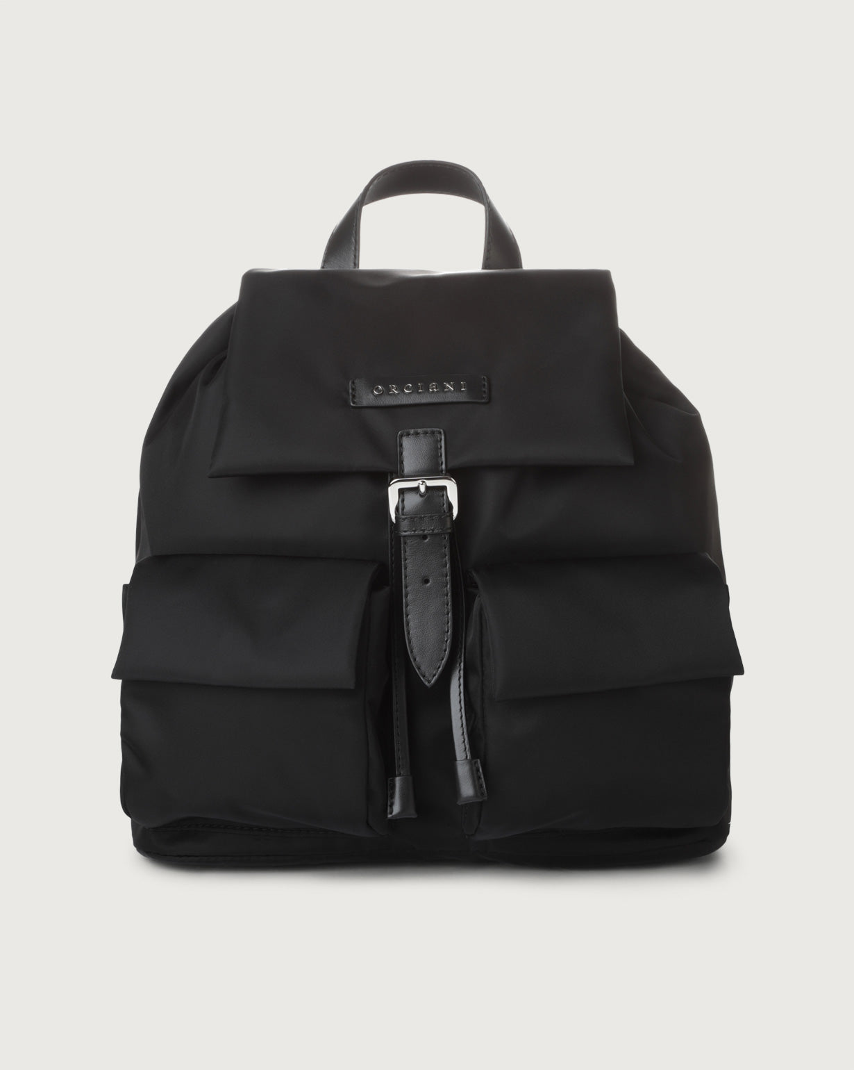 ORCIANI CHARLOTTE B02093ENY-NER - ZAINO IN PELLE ECOLINE NERO