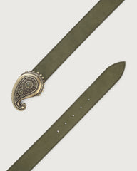 ORCIANI D10196NAB-OLI80 - CINTURA NABUCCO D10196 OLIVA