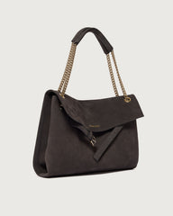 Borsa Venus Nabucco Midi a spalla in pelle nabuk