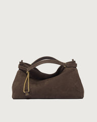 Borsa Virgo Nabucco Midi a mano in pelle nabuk