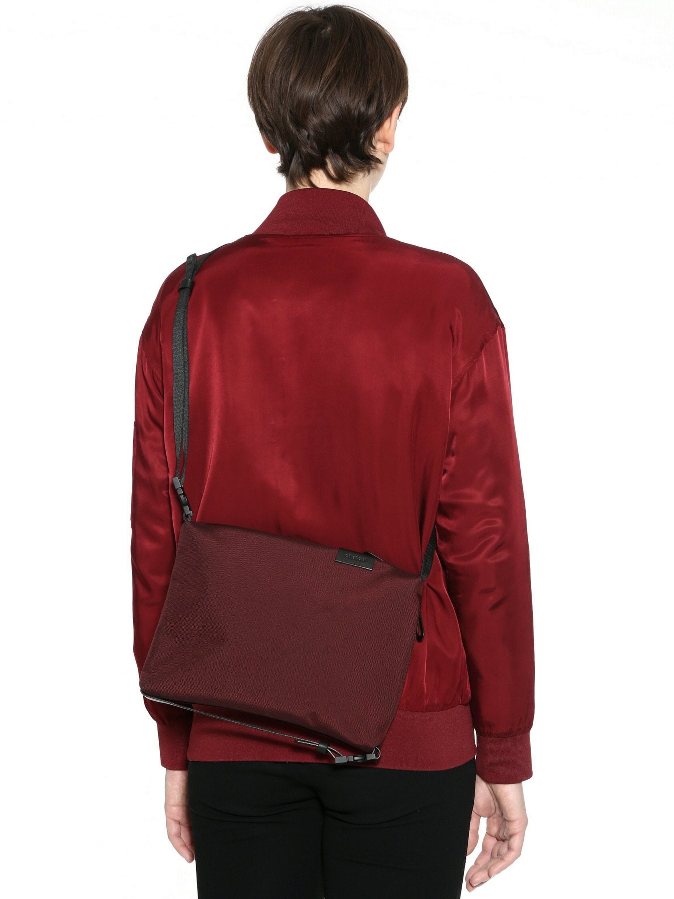 Côte&ciel Inn M Mountain Ore Red 28801 cote&ciel borsa a tracolla in tessuto