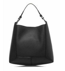 Borsa A Mano Orciani Frame Soft Mini In Pelle Con Tracolla Nera B02110SOF-NER