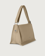 Borsa Orciani Pillow Soft A Spalla E Crossbody In Pelle Conchiglia B02113SOF-CON