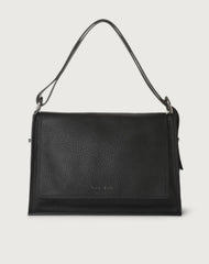 Borsa Orciani Pillow Soft A Spalla E Crossbody In Pelle Nero B02113SOF-NER