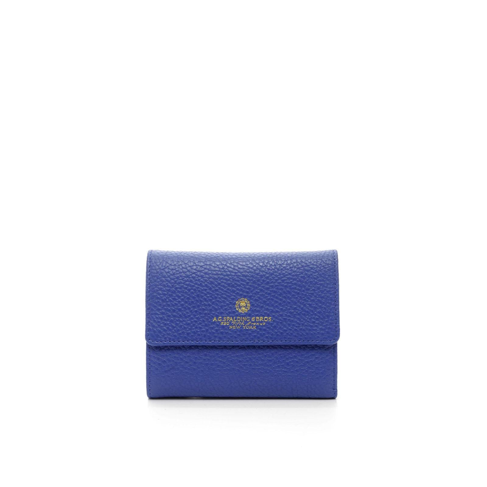 Spalding & Bros 175436U617 Small Continental Portafoglio Donna Tiffany Bluette