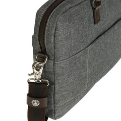 Spalding&Bros. CARTELLA 1 ZIP GREY FLANEL 608760