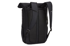 Thule Paramount Backpack 24L Black 3204213 zaino thule nero impermeabile con apertura a rullo e tasche dedicate porta PC e tablet