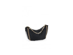 BORBONESE 913936AH9 - BORSA HOBO LARGE OP Naturale Nero