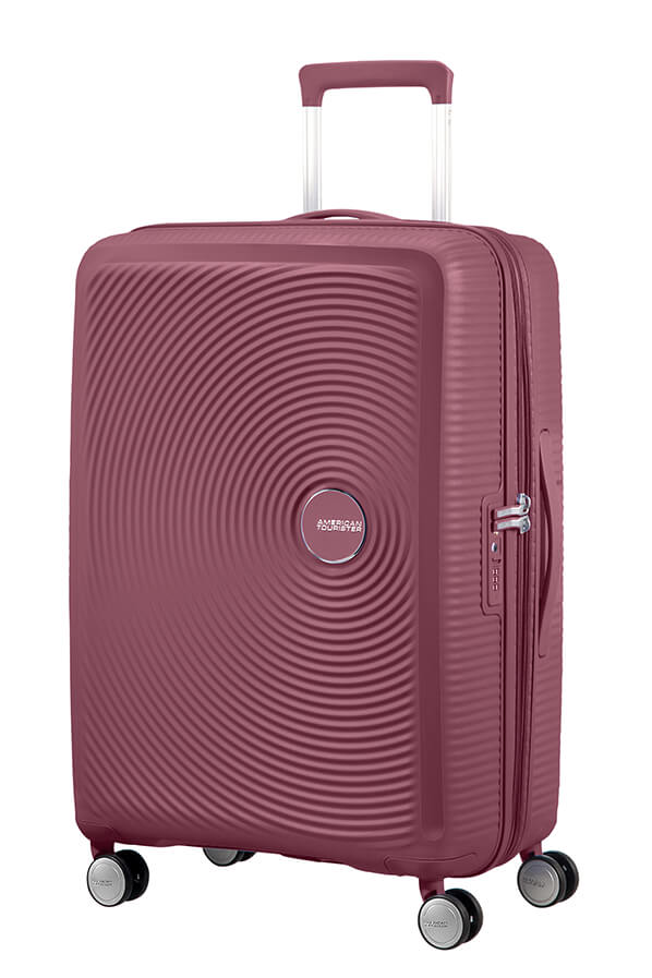 American Tourister Soundbox Trolley Espandibile (4 Ruote) 67Cm Dark Burgundy 88473-2569 32G40002 bagaglio medio