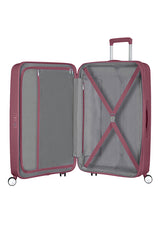 American Tourister Soundbox Trolley Espandibile (4 Ruote) 67Cm Dark Burgundy 88473-2569 32G40002 bagaglio medio