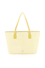 Borsa Shopping Gialla Borbonese 904121F09W80