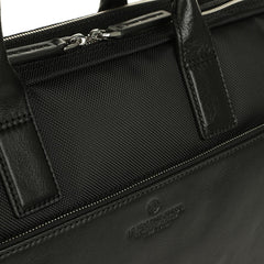Cartella Spalding&Bros 2zip Metropolitan Nera 912730U900