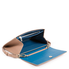Pochette Portafoglio Donna Per Smartphone Beige Piquadro AC4707FMR/BE