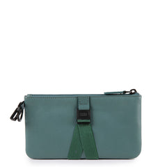 Piquadro, pochette con vano per smartphone e anella verde bottiglia AC4934S106/VE