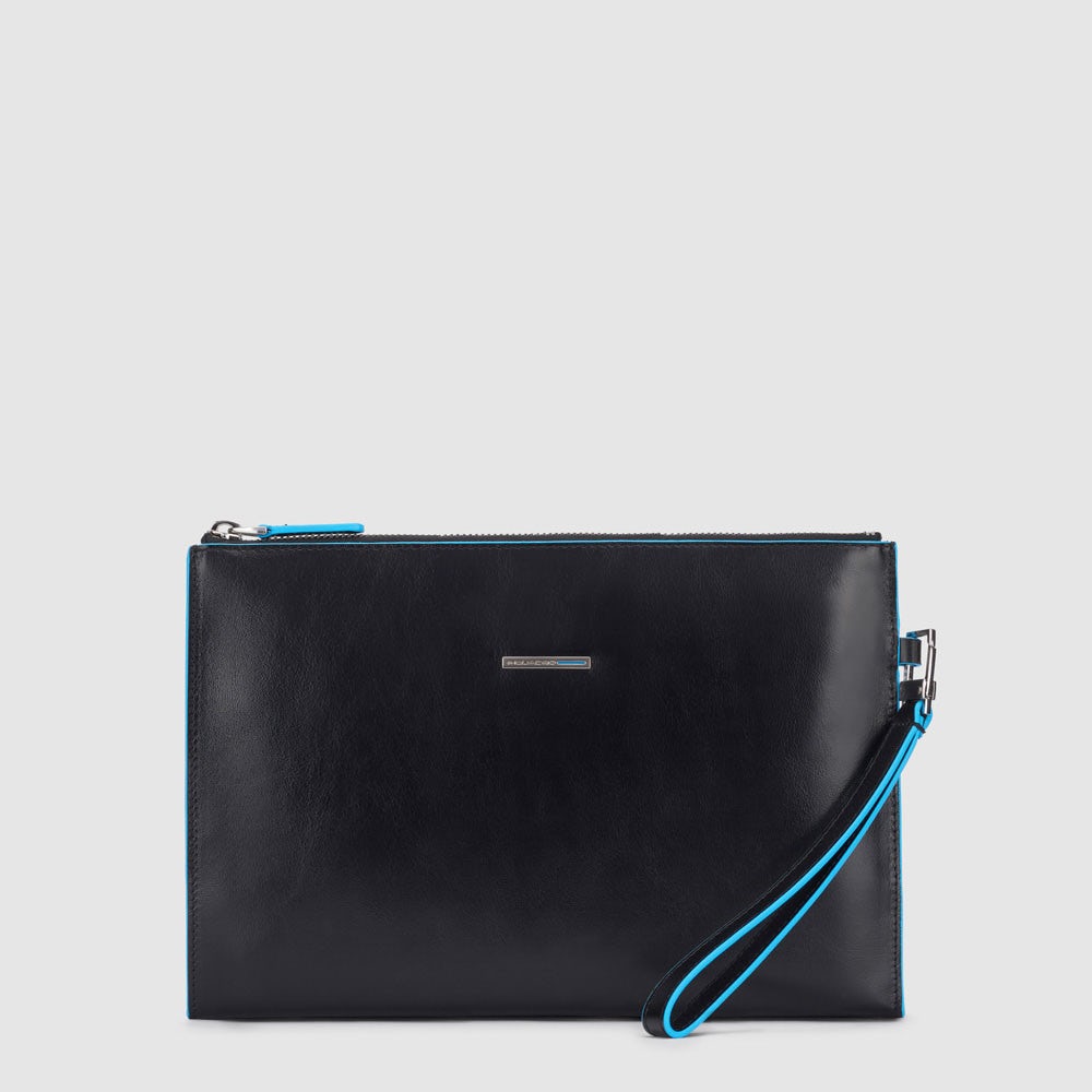 Piquadro AC5099B2/N Pochette Uomo Sottile Porta Ipad®Mini Nero