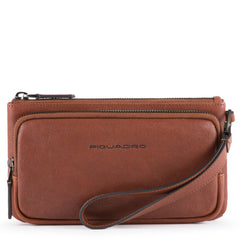Pochette Piquadro Cuoio Tabacco AC5100B3/CU