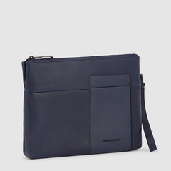 Piquadro AC6169S123R/BLU Pochette Uomo Per Ipad® Blu Notte