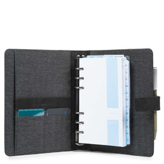 Piquadro Organizer Medio In Pelle Nero AG1076P15S