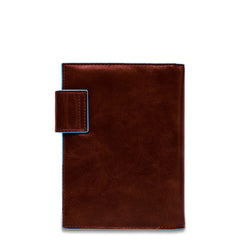 Piquadro Organizer Piccolo In Pelle Con Mogano AG1077B2