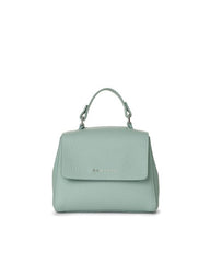 Orciani Mini Sveva "soft" In Pelle Con Tracolla Anice B02019SOF-070